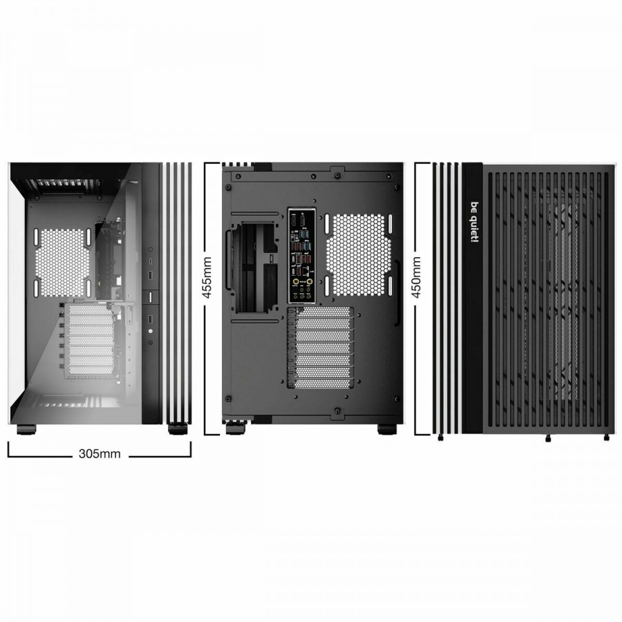 ATX Semi-tower Box Be Quiet! BGW65 Black