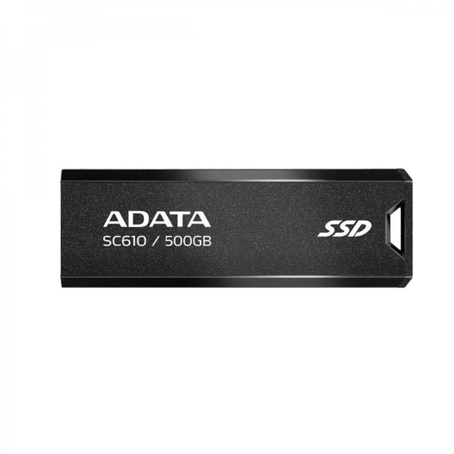 External Hard Drive Adata SC610-500G-CBK SSD 500 GB Black