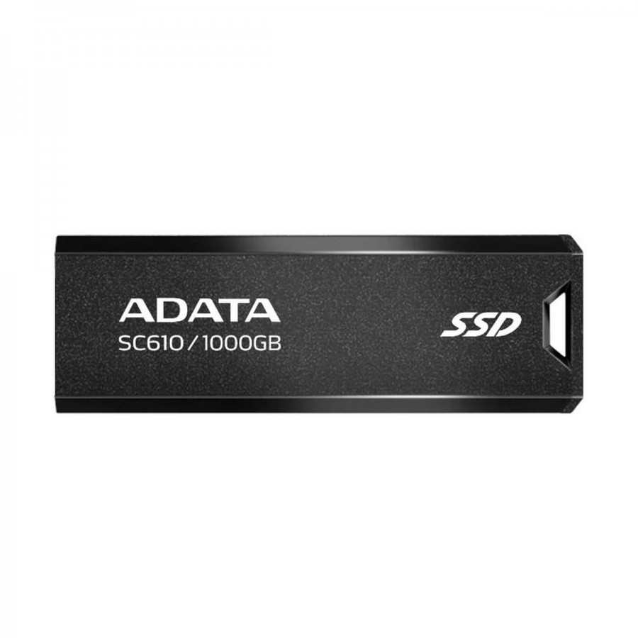 External Hard Drive Adata SC610-1000G-CBK SSD 1 TB Black