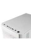 ATX Semi-tower Box Mars Gaming MC300W White RGB