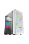 ATX Semi-tower Box Mars Gaming MC300W White RGB