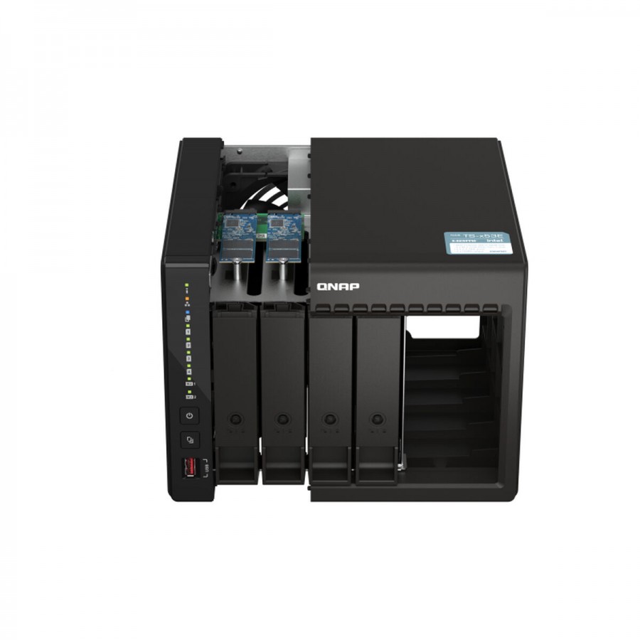 NAS Network Storage Qnap TS-453E-8G Black Intel Celeron Intel Celeron J6412