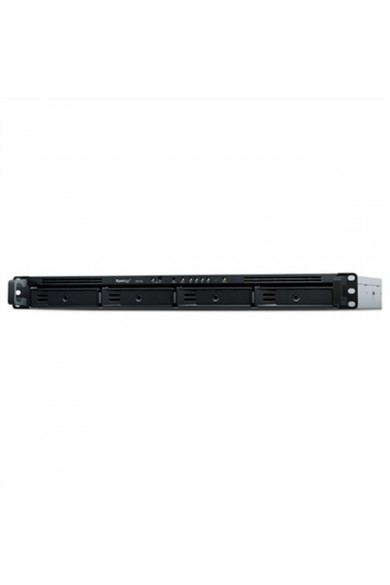 NAS Network Storage NAS Synology RX418 HDD SSD SATA 48 TB Black Silver Black/Grey