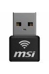 Wi-Fi USB Adapter MSI 302-8ZE30XE-000 Black
