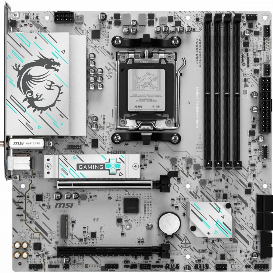 Motherboard MSI B840M GAMING PLUS WIFI6E AMD AM5