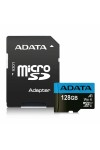Micro SD Memory Card with Adaptor Adata AUSDX128GUICL10A1-RA1 128 GB