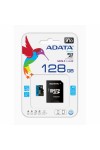 Micro SD Memory Card with Adaptor Adata AUSDX128GUICL10A1-RA1 128 GB