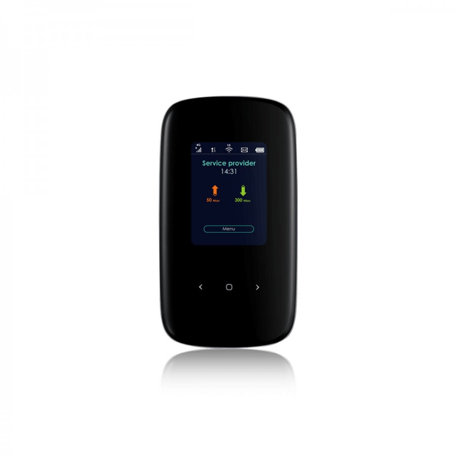 Router ZyXEL LTE2566-M634-EUZNV1F Black USB 2.0 Wi-Fi