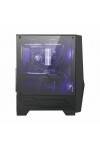 ATX Semi-tower Box MSI MAG FORGE 100M Black Purple