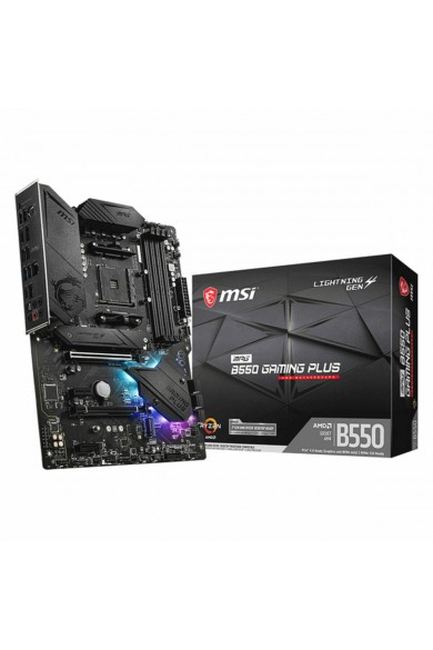 Motherboard MSI MPG MSI MPG B550 Gaming Plus ATX DDR4 AM4 AMD AM4 AMD AMD B550
