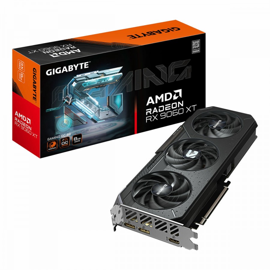 Graphics card Gigabyte GV-R9060XTGAMING OC-8GD 8 GB RADEON RX 9060 XT GDDR6
