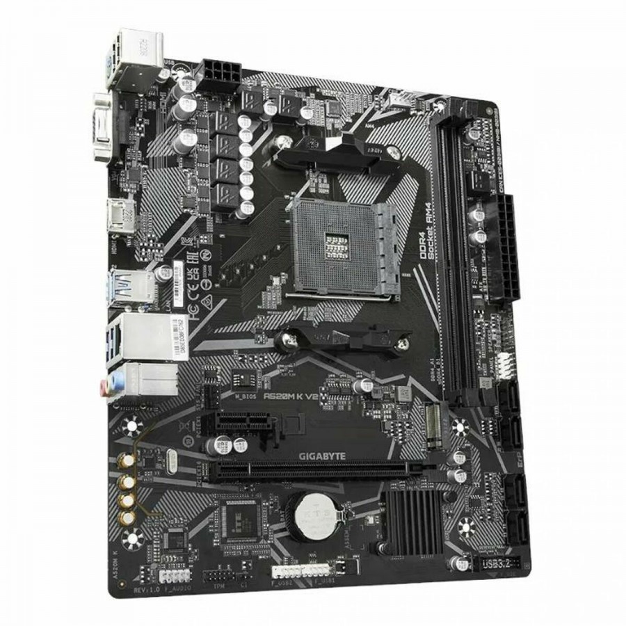 Motherboard Gigabyte A520M K V2 AMD A520 AMD AM4