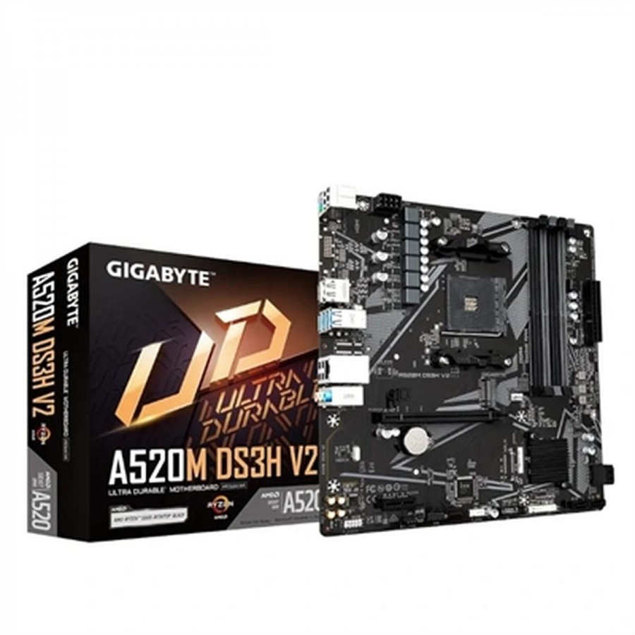Motherboard Gigabyte A520M DS3H V2 AMD A520 AMD AM4