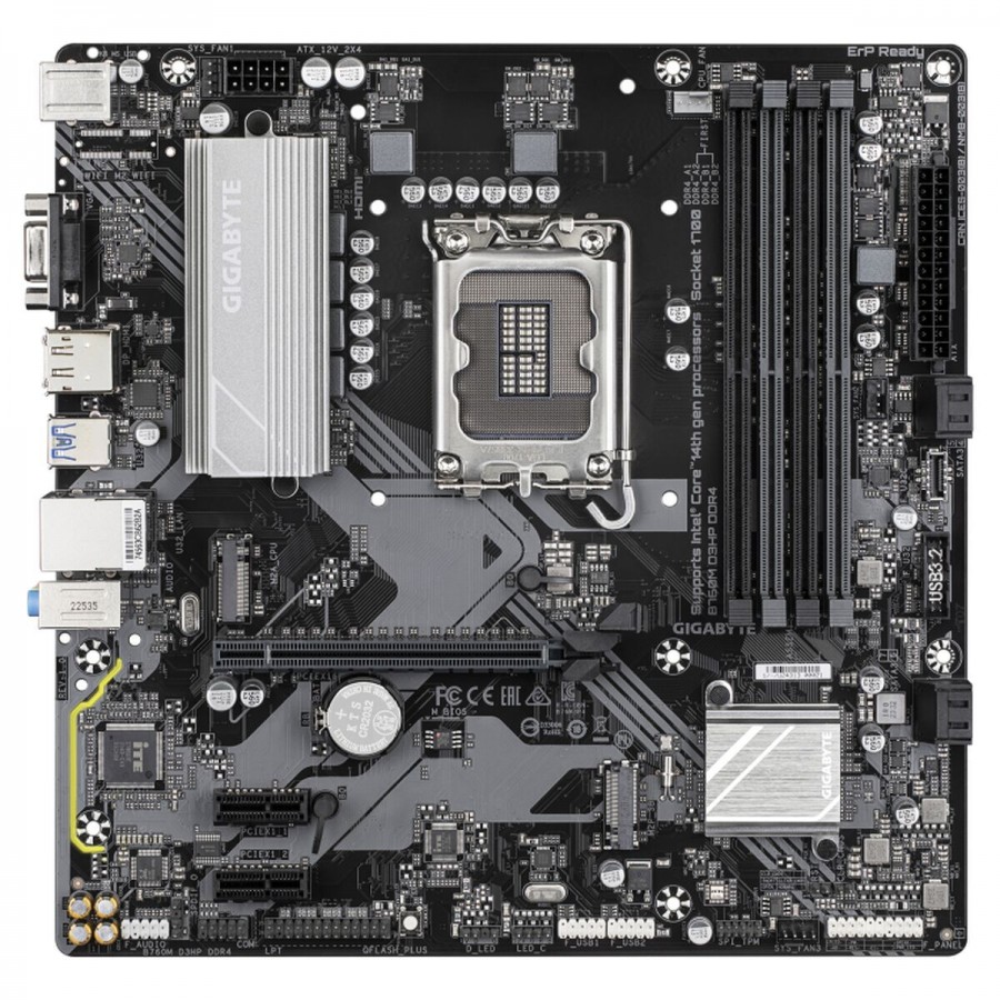 Motherboard Gigabyte B760M D3HP DDR4 LGA 1700 Intel B760