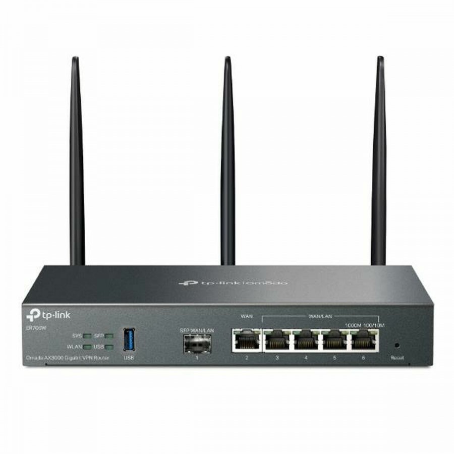 Router TP-Link ER706W White Black USB RJ45 Ethernet LAN USB 3.2