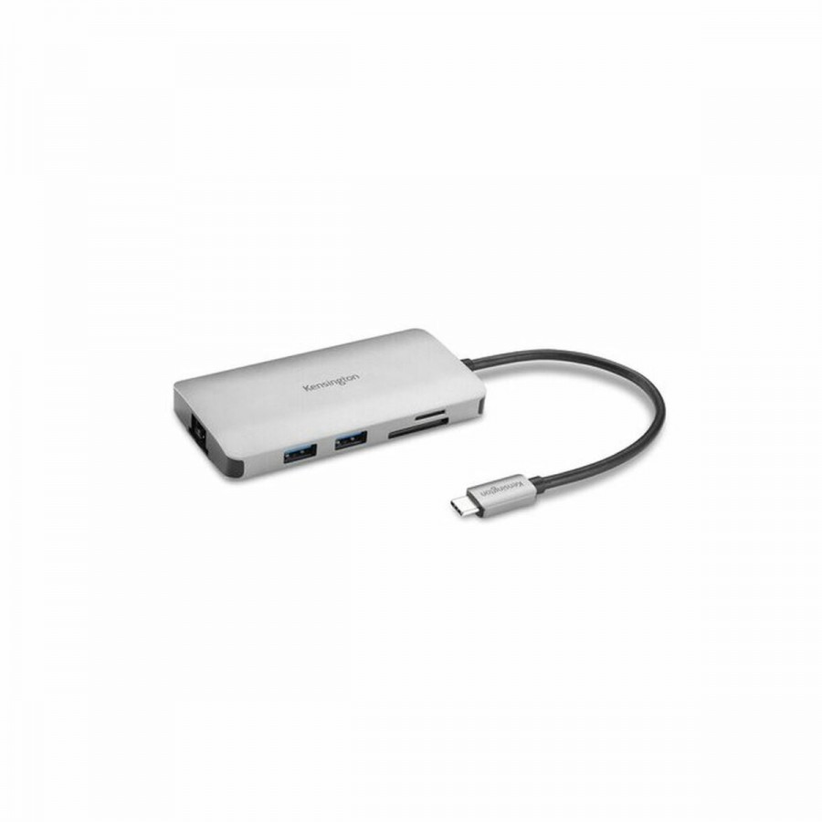 USB Hub Kensington K33820WW Black Silver