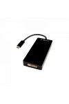 USB Hub V7 V7UC-DPHDVGADVI-BLK Black