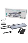 USB-C Hub i-Tec C31FLAT2PDPRO Silver
