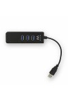 USB Hub Ewent AAOAUS0127 3 x USB 3.1 RJ45 Plug and Play