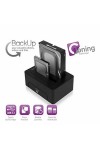Dual Dock Station Ewent AAACET0186 Dual 2.5