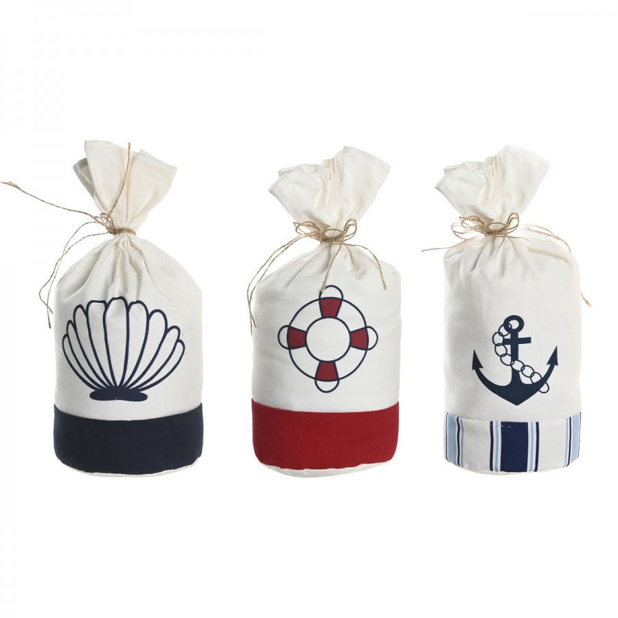 Router DKD Home Decor Blue White Red
