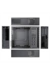 ATX Mini-tower Box with Power Feed TooQ TQC-3005U3 Slim USB 3.0