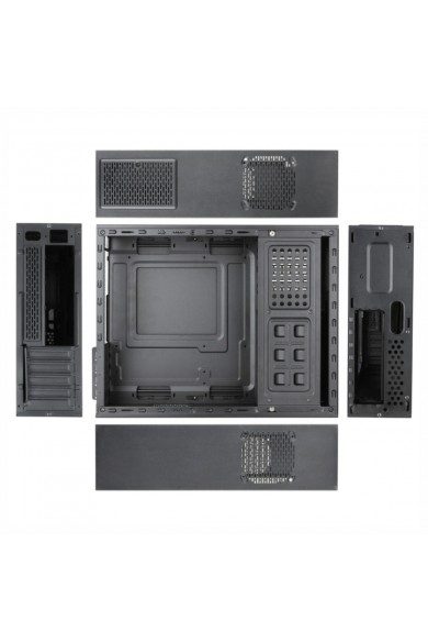 ATX Mini-tower Box with Power Feed TooQ TQC-3005U3 Slim USB 3.0