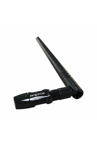 Wi-Fi USB Adapter approx! APPUSB600DA Black