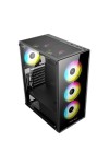 ATX Semi-tower Box KEEP OUT XC-210 GLASS Black
