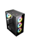 ATX Semi-tower Box KEEP OUT XC-210 GLASS Black