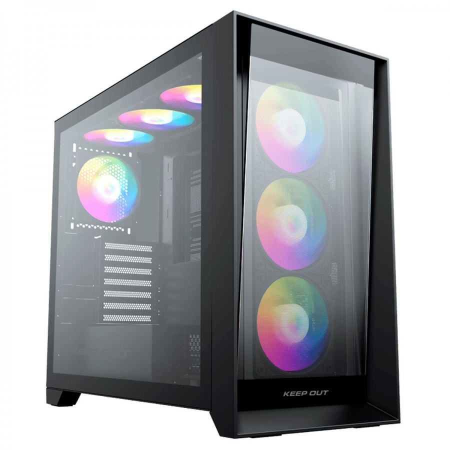 ATX Semi-tower Box KEEP OUT XC-911 PRO MASTER Black