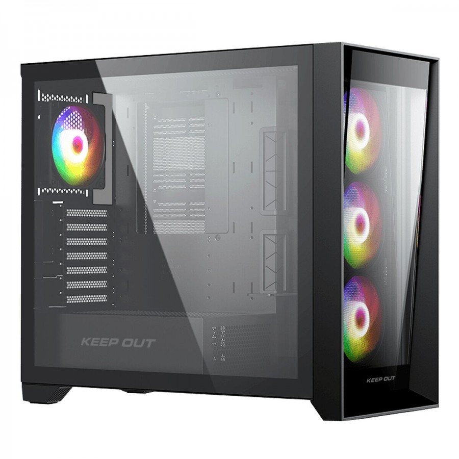 ATX Semi-tower Box KEEP OUT XC-911 PRO MASTER Black