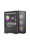 ATX Semi-tower Box KEEP OUT KO XC-805 MESH ARGB USB3 Black