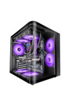 ATX Semi-tower Box Mars Gaming MCCURV Black
