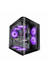 ATX Semi-tower Box Mars Gaming MCCURV Black