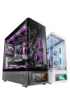 ATX Semi-tower Box Mars Gaming MCLCDPRO Black