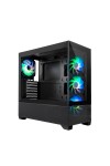 ATX Semi-tower Box CoolBox COO-CHA-GA250-0 Black