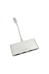 USB Hub C CoolBox COO-HUC3U3PD Aluminium