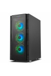 ATX Semi-tower Box Nox-Xtreme Hummer Horus Black E-ATX