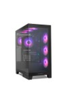 ATX Semi-tower Box Nox-Xtreme NXHUMMERGLOCKBK Black