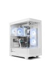ATX Semi-tower Box Nox-Xtreme NXHUMMERETHERWH White Black