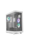 ATX Semi-tower Box Nox-Xtreme NXHUMMERETHERBW White