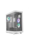 ATX Semi-tower Box Nox-Xtreme NXHUMMERETHERBW White
