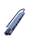 USB Hub CoolBox COO-DOCK-C-81 Grey 100 W
