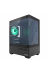 ATX Semi-tower Box CoolBox COO-CHA-GM200B-0 Black Green