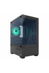 ATX Semi-tower Box CoolBox COO-CHA-GM200B-0 Black Green