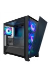 ATX Semi-tower Box CoolBox COO-CHA-GE2000-0 Black
