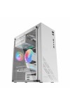ATX Semi-tower Box Mars Gaming MC100W ATX LED RGB White
