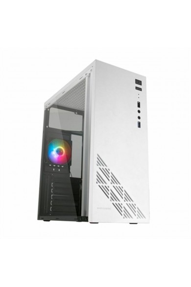 ATX Semi-tower Box Mars Gaming MC100W ATX LED RGB White