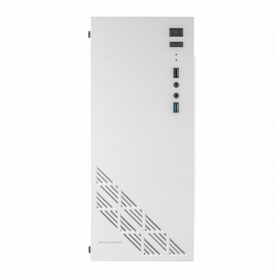 ATX Semi-tower Box Mars Gaming MC100W ATX LED RGB White